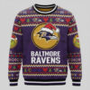 Baltimore Ravens x Grinch Ugly Sweater 4