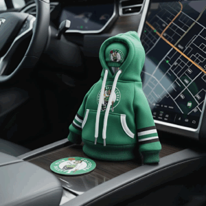 Boston Celtics Car Gear Shift Hoodie 1