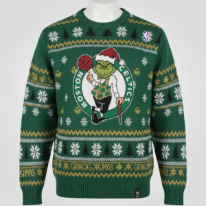 Boston Celtics x Grinch Ugly Sweater 3