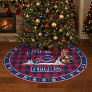 Buffalo Bills Christmas Tree Skirt 1
