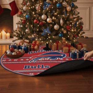 Buffalo Bills Christmas Tree Skirt 2
