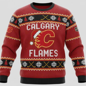 Calgary Flames Ugly Sweater 4