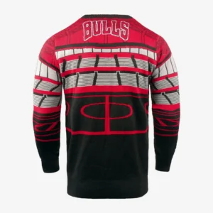 Chiacago Bulls Christmas Sweater 2