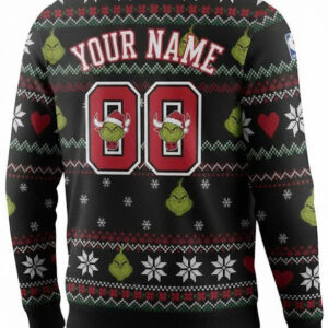 Chicago Bulls x Grinch Ugly Sweater 2