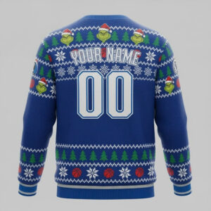 Dallas Mavericks x Grinch Ugly Sweater 3