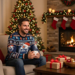 Edmonton Oilers Ugly Sweater 1