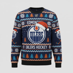 Edmonton Oilers Ugly Sweater 4