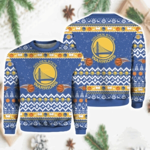 GSW Christmas Sweater 3