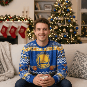 GSW Christmas Sweater 4