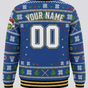 Golden State Warriors x Grinch Ugly Sweater 4