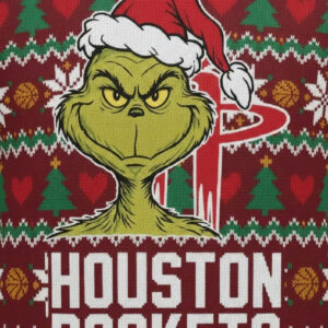 Houston Rockets x Grinch Ugly Sweater 1
