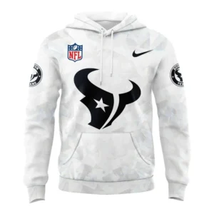 Houston Texans 2025 2026 Icy white Hoodie 2