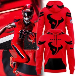 Houston Texans Battle Red 2025 Hoodie 1