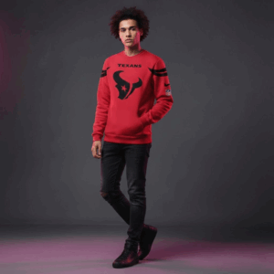 Houston Texans Battle Red 2025 Sweatshirt 2