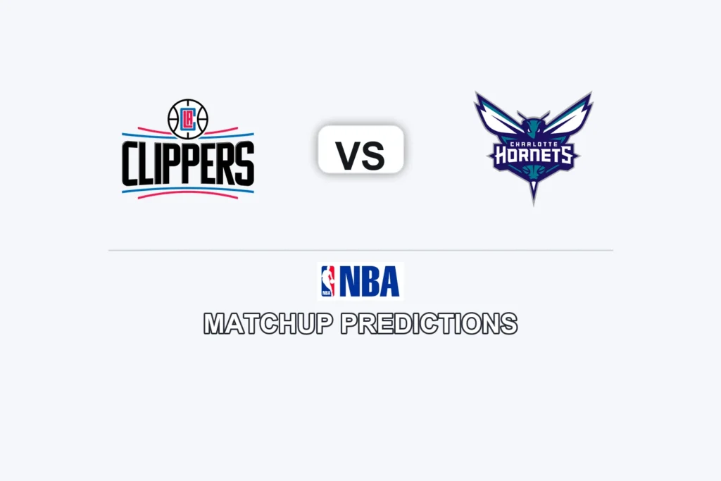 LA Clippers vs Charlotte Hornets Prediction 1