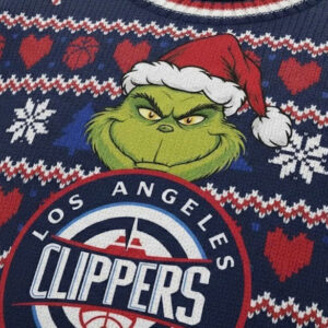 Los Angeles Clippers x Grinch Ugly Sweater 3