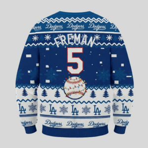 Los Angeles Dodgers Ugly Christmas Sweater 2