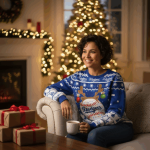 Los Angeles Dodgers Ugly Christmas Sweater 3