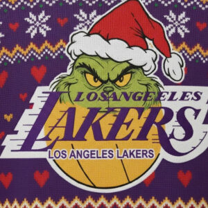 Los Angeles Lakers x Grinch Ugly Sweater 2