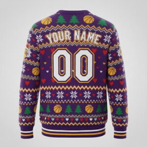 Los Angeles Lakers x Grinch Ugly Sweater 3