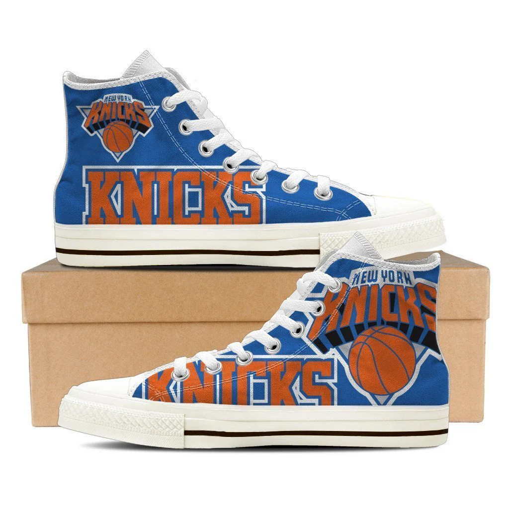 New York Knicks Mens High Top Sneakers High Top 1