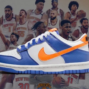 New York Knicks Mens Low Sneakers 1
