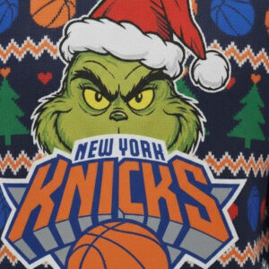 New York Knicks x Grinch Ugly Sweater 1