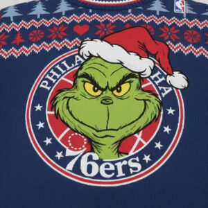 Philadelphia 76ers x Grinch Ugly Sweater 1