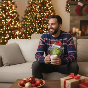 Philadelphia 76ers x Grinch Ugly Sweater 3