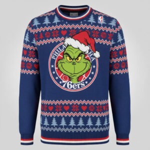 Philadelphia 76ers x Grinch Ugly Sweater 4