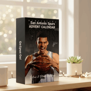 San Antonio Spurs Advent Calendar 2025 – NBA Christmas Countdown Collectible Gift Box