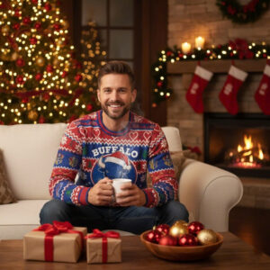 buffalo Bills x harry potter ugly sweater 1