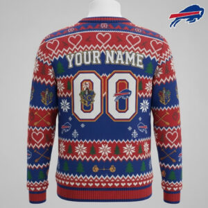 buffalo Bills x harry potter ugly sweater 2