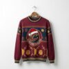 Cleveland Cavaliers Ugly Christmas Sweater – Shield & Sword Holiday Knit Wine & Gold Edition