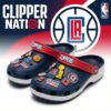 LA Clippers NBA Crocs Clogs – “Clipper Nation” Tenacious Sport Slides