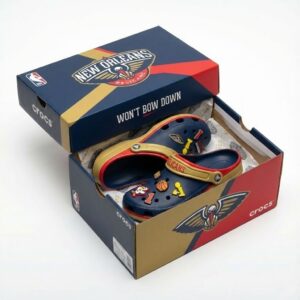 New Orleans Pelicans NBA Crocs Clogs – “Won’t Bow Down” Soaring Fan Apparel