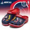 Washington Wizards NBA Crocs Clogs – “DC Above All” Magical Capital Fan Footwear