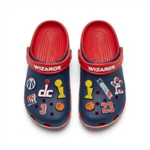 Washington Wizards NBA Crocs Clogs – “DC Above All” Magical Capital Fan Footwear