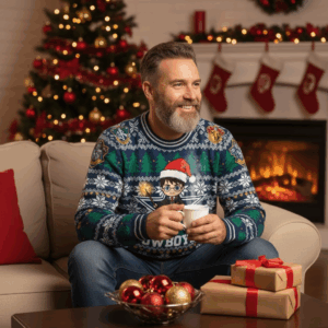 dallas cowboys x harry potter ugly sweater 4
