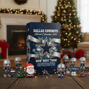 Dallas Cowboys 2025 Advent Calendar - Exclusive 24-Day NFL Holiday Countdown