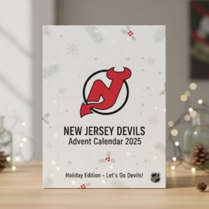 New Jersey Devils Advent Calendar 2025 – “Let’s Go Devils!” Holiday Edition Exclusive NHL Collectible Set