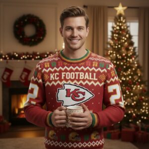 Kansas City Chiefs Ugly Christmas Sweater 2025 – NFL Christmas Holiday Sweater