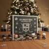 Los Angeles Kings Advent Calendar 2025 – “Go Kings Go!” Black & White Retro Design Holiday Edition