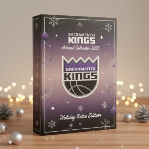 Sacramento Kings Advent Calendar 2025 – NBA Christmas Gift Set for Basketball Fans