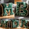 Milwaukee Bucks NBA Plush Letter Pillows – “Fear The Deer” Majestic Soft Home Accents
