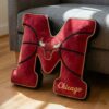 Chicago Bulls NBA Plush Letter Pillows – “See Red” Unstoppable Retro Lounge Set