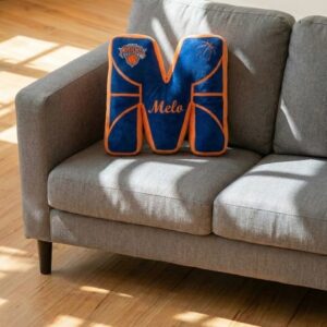 New York Knicks NBA Plush Letter Pillows