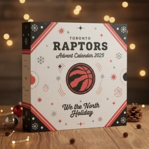 Toronto Raptors Advent Calendar 2025 – Official NBA Holiday Countdown Gift Set for Fans