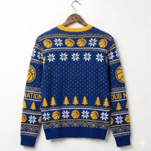 Golden State Warriors Ugly Christmas Sweater – Exclusive NBA Dub Nation Christmas Apparel