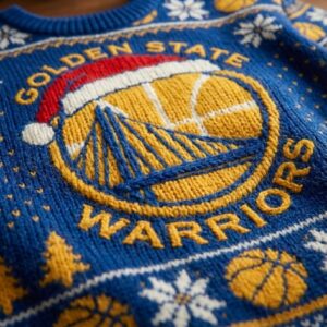 Golden State Warriors Ugly Christmas Sweater – Exclusive NBA Dub Nation Christmas Apparel